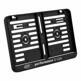 Portatarga SIP targa tedesca 240x135mm nero in plastica