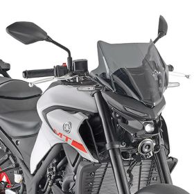 GIVI rauchige Windschutzscheibe 28x36,5 cm für KAWASAKI Z650