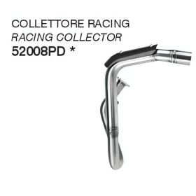 ARROW Renn-Auspuffrohr für Yamaha WR 125 R