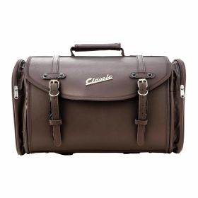 Borsa da viaggio SIP Classic marrone/grigio RAL 8019 35 litri 48x30x27cm ecopelle