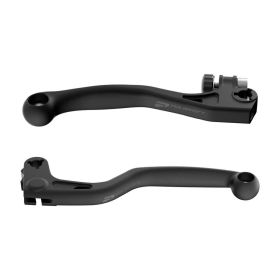 APT Black Brake/Clutch Lever Kit POLISPORT 91577 for Honda CR