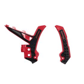 Paratelaio ACERBIS X-Grip rosso/nero per GAS GAS