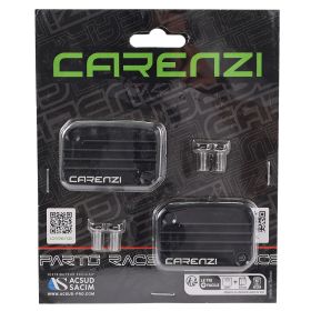 Carenzi Black Brake Pump Covers Pair