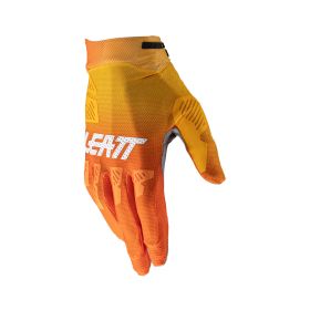 LEATT Moto 2.5 X-Flow Summer gloves Flame orange yellow breathable