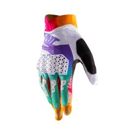LEATT MTB Gloves 3.0 Lite Purple Pinata Gel ReaFlex MicronGrip Touchscreen