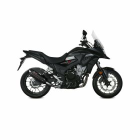 MIVV Black Slip-on Échappement Son approuvé pour HONDA cb 500 x 2017-2020
