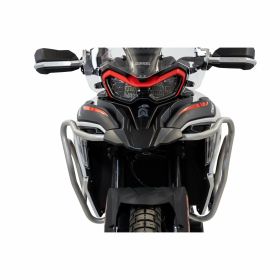 Paramotore tubolare Grigio chiaro ISOTTA alluminio per BENELLI