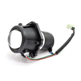 Faro anteriore nero Sgr abbagliante per Malaguti F12 MAX 125/200/250/DERBI