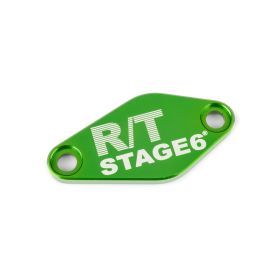 Coperchio pompa olio Stage6 MK2 verde per Derbi/AM6