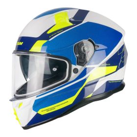 Integralhelm CGM 333G ONYX Sport Blau Gelb Fluo Glänzend