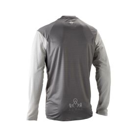 Maglia MTB LEATT Trail 3.0 maniche lunghe bianco panna X-Flow stealth