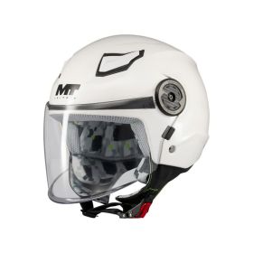 Jet helmet child MT HELMETS LITE PURE A0 GLOSS