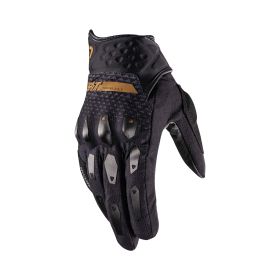 Guanti moto invernali LEATT ADV SubZero 5.5 Short Stealth nero impermeabili