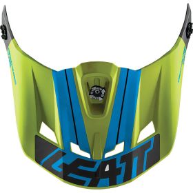 Frontino casco MTB LEATT lime/blu per casco DBX 5.0 taglia L/M/XL/XXL