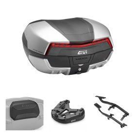 GIVI V58 MAXIA 5 Topcase kit aluminum for KAWASAKI ZZR 1400