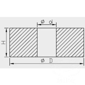 Pistone compressione ammortizzatore KAYABA 50mm