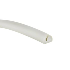 Stirsce listello pedana PREMIUM QUALITAT in gomma 3000x10mm grigio 7032