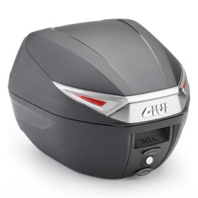GIVI C30 TECH Schwarz Tönung Topcase Kit 30L für YAMAHA XTZ TENERE