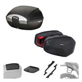 SHAD Complete kit SH45 black and E48SR black for YAMAHA Tracer 9