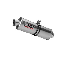 MIVV Oval Komplettauspuff aus Edelstahl für YAMAHA T-MAX 500