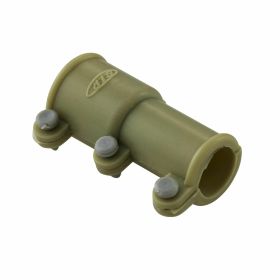 SIP-Kabeldurchführung Lichtschalter Länge 43 D.12/15,6mm grün RAL 1020