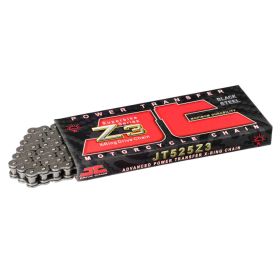 Kit trasmissione JT catena Z3 aperta 124 maglie 525 corona 42 z pignone silenziato 16 z