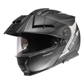 Casque Modulable SCHUBERTH E2 EXPLORER Blanc Anthracite