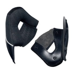 Coppia Guanciali Nero Casco CGM 136 RNA Taglia XXXL