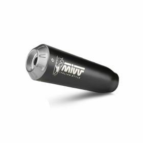 MIVV X-m1 komplette schwarze Auspuffanlage für YAMAHA mt-125