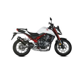 MIVV Oval Slip-on Exhaust approved in carbon for HONDA CB 750 Hornet