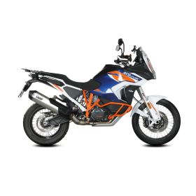 MIVV Speed Edge Slip-on Auspuff genehmigt in Titan für KTM 1290 Super Adventure/R/S/T