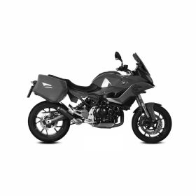 MIVV X-m1 Schwarzer Slip-On Auspuff genehmigt für BMW F 900 XR