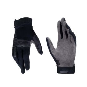 LEATT Moto 1.5 Kids gloves Stealth black grey ultra-lightweight