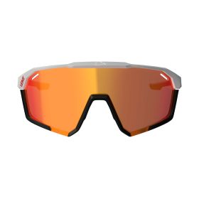 LEATT SpeedViz Pro Iriz Cryztal Sunglasses white red lens 13%