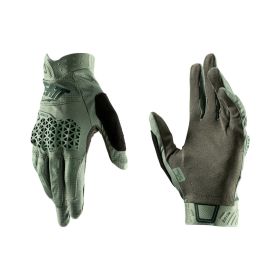 LEATT 3.0 Lite MTB Gloves Mint Green Gel ReaFlex MicronGrip Touchscreen