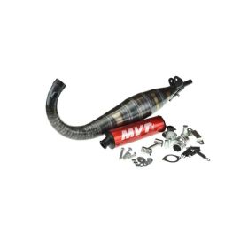Marmitta completa MVT silenziatore rosso per Mbk 51