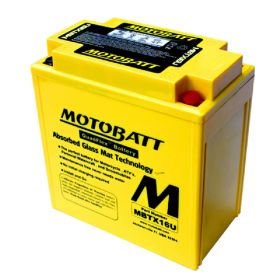 Batteria MOTOBATT YTX16-BS-1 pronta all'uso precaricata sigillata 12V 19,0Ah 151x87x161mm
