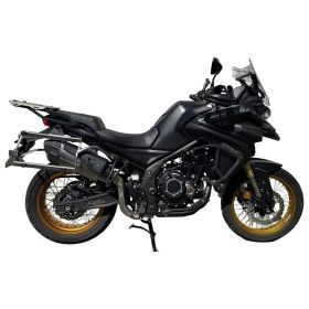 Side frames for GPR cases 38/32L silver for VOGE 900DSX