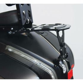 Portapacchi posteriore ISOTTA fumè chiaro inclinabile per MOTO GUZZI mgx 21