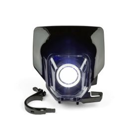 STR8 Schwarzes LED-Scheinwerfer RGB-Ring Husqvarna