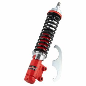 Ammortizzatore CARBONE Sport Anteriore Rosso con molla nera regolabile