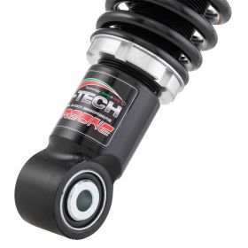 HiTech Rear Shock Absorber CARBON 285 mm Black Adjustable Spring