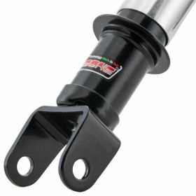 Amortisseur arrière noir standard avec filetage et fourche