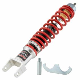 HiTech Rear CARBON Shock Absorber with Red Spring and Threading for Fork
