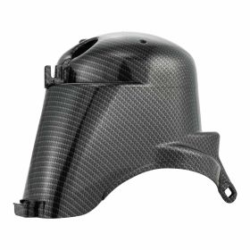 Plastic Carbon Engine Cover for a Sporty and Modern Look