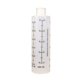 Tasseau de mesure Carenzi 250 ml Gradué 2 2,5 3 4 5 6 % pour mélange huile-essence 2 temps