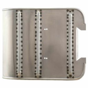 Spare sheet metal 570 mm 472 mm 1.7 mm oiled bent 3 trapezoidal bars