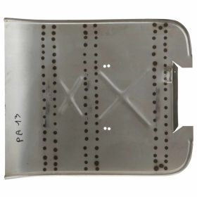 Oiled sheet metal 570x472 mm bent 2x3 trapezoidal cable pass bars