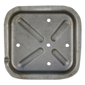 Coperchio alloggiamento piastra radrizzatore in alluminio 86,5x81,6x27,8 mm