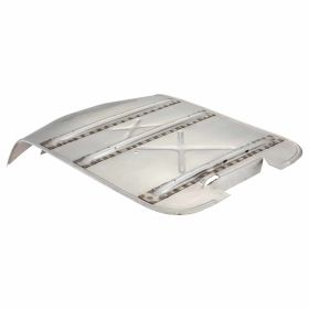 Lamierato CARLUCCI 700x472 mm oliato piegato con 3 traverse e passacavo trapezoidale